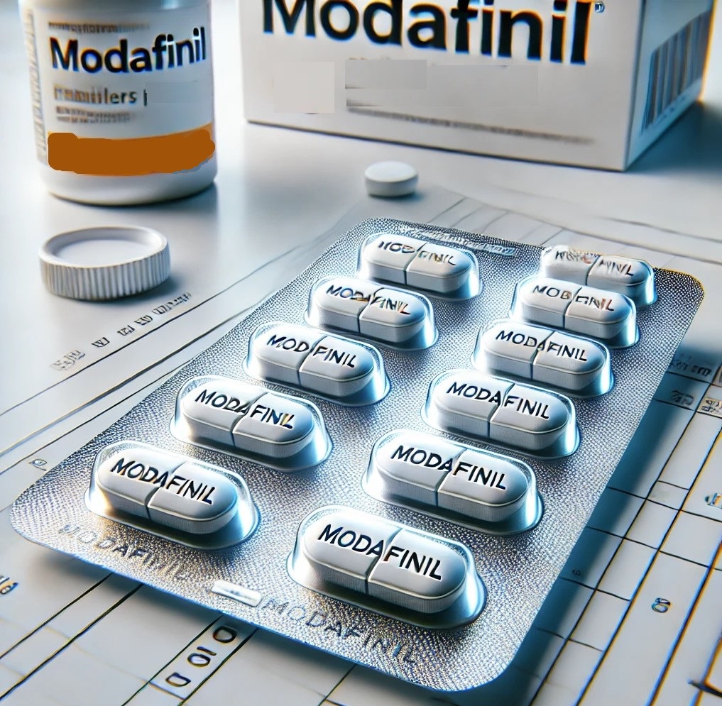 Modafinil promotes wakefulness